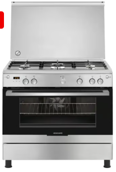 CUISINIERE ARTHUR MARTIN 5FX FOUR GAZ ELECTRIQUE DOUBLE WOK
