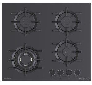 PLAQUE ARISTON 4FX VITRO NOIR SABAF