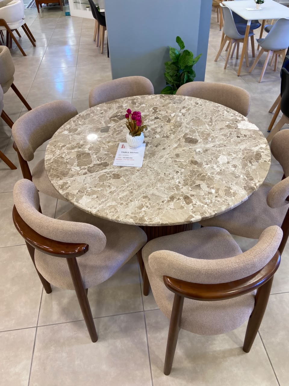 TABLE REPAS